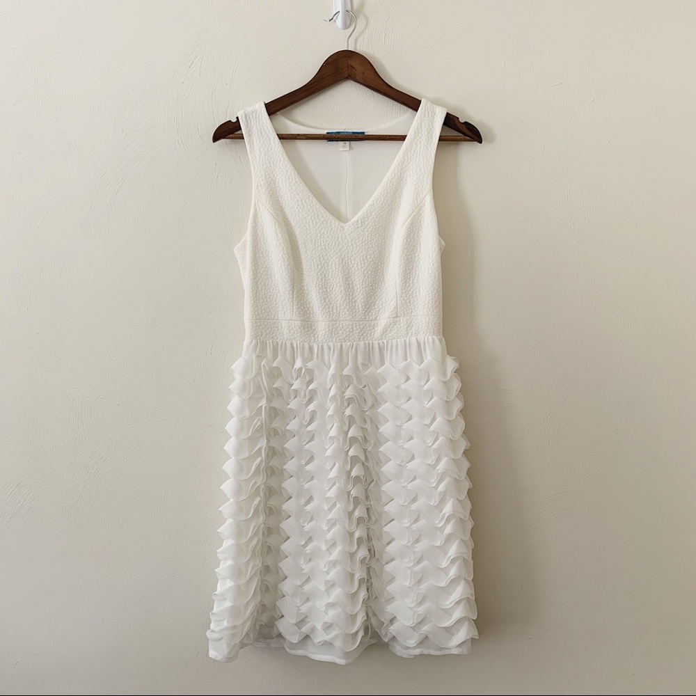 Francesca’s Ruffle Dress Size M